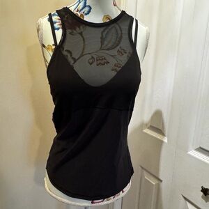 Lululemon Tank with attached bra